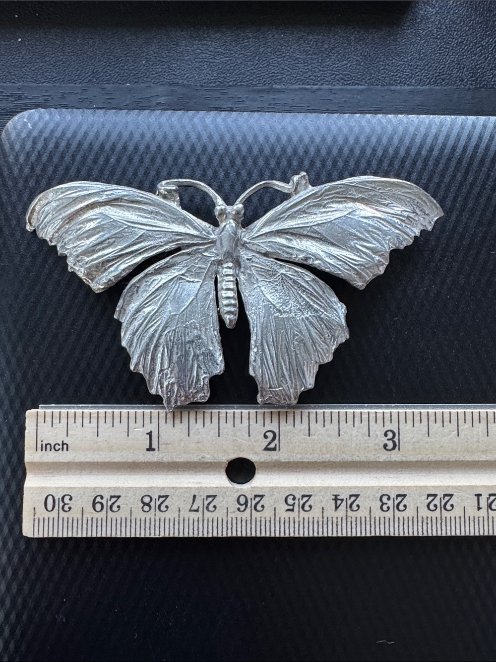 Silver Butterfly Wall Accent Sculpture - Home Accents